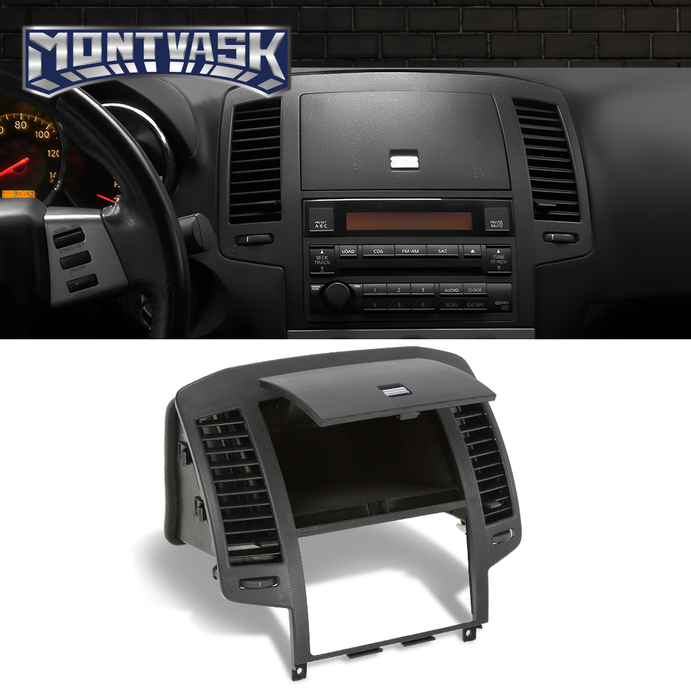 Fit For 2005-2006 Nissan Altima Center Dash Radio Bezel Storage